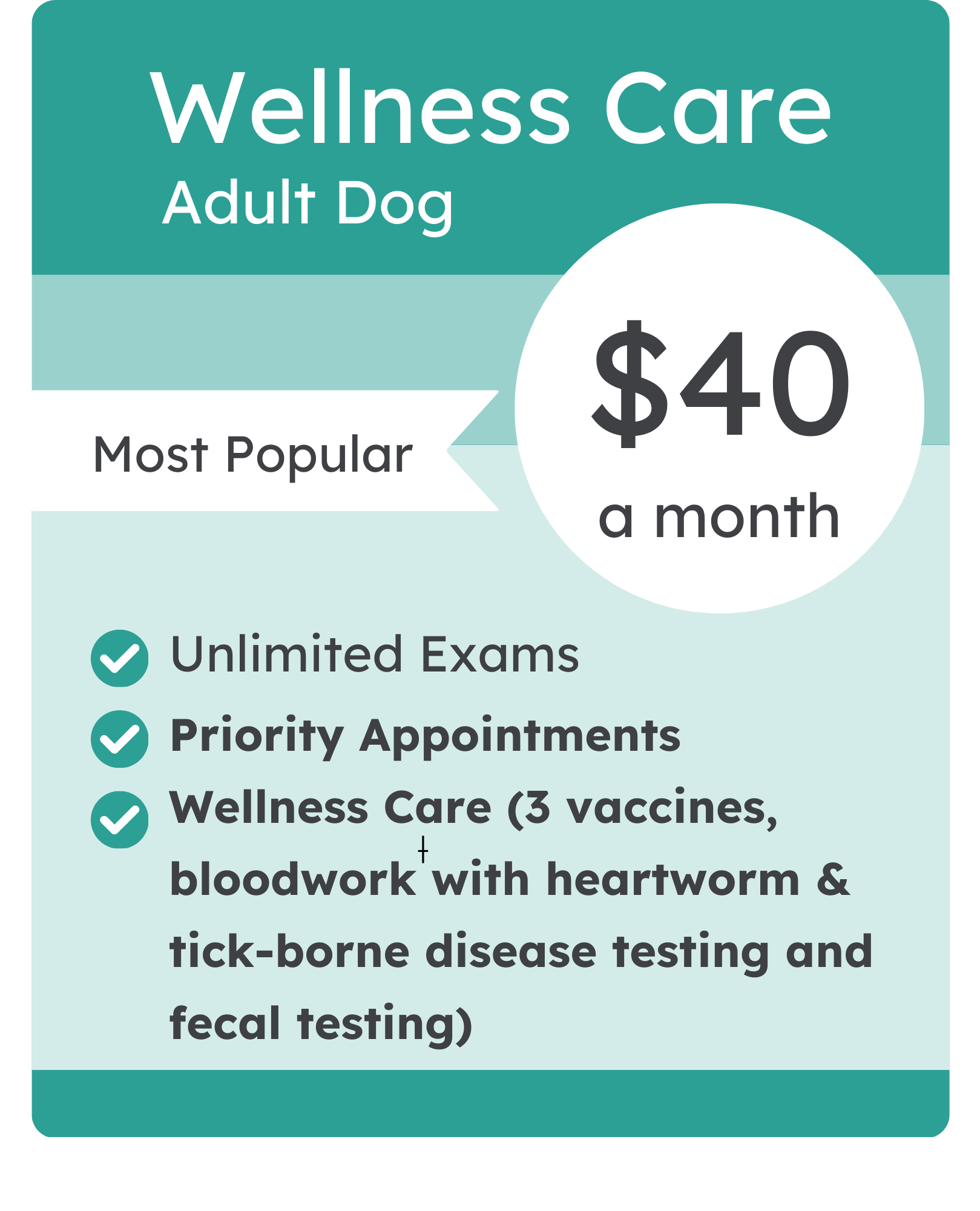 Indypaws Dog VIPet Plan_pricing_Wellness